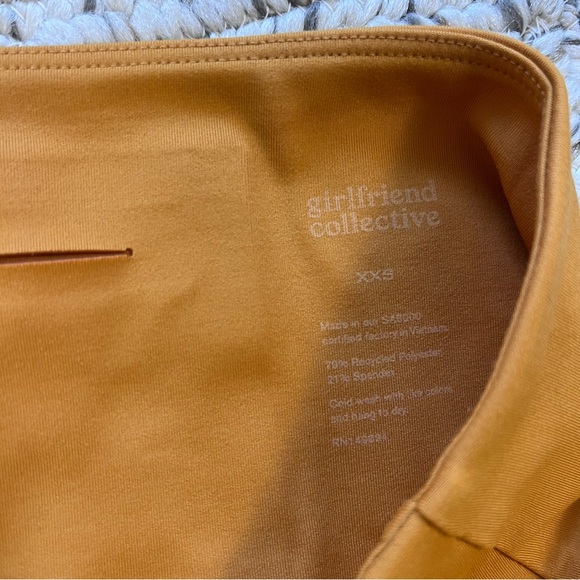 Girlfriend Collective Compressive High Rise Full Length Legging in Saddle - Picture 11 of 11